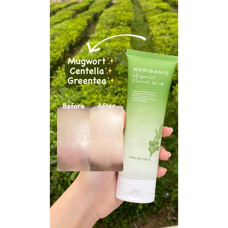 Moriganic Mugwort Facial Wash - 100 ml