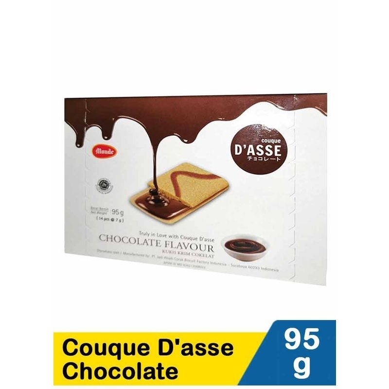 

MONDE D'asse Coklat 95 gr isi 14 sachet