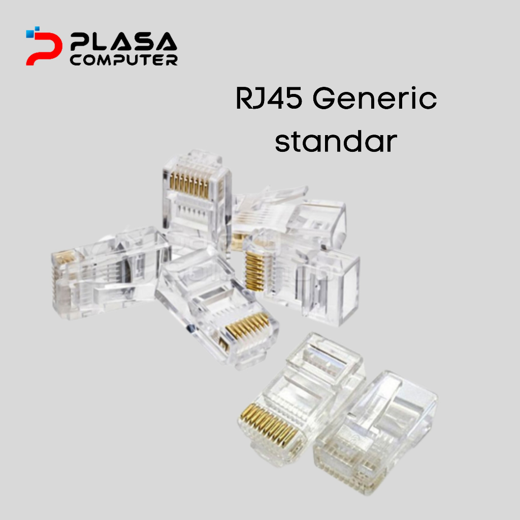 RJ45 Connectors 1 Pcs - Konektor Rj45 - Connector Rj45 - Conector Rj45 - Rj45 Murah