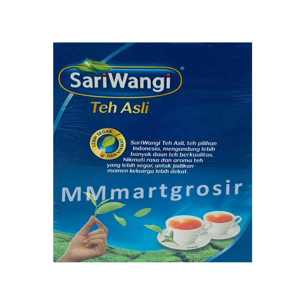 Sariwangi/ Teh / Teh Asli/ 185gr / 100 bean / Teh celup