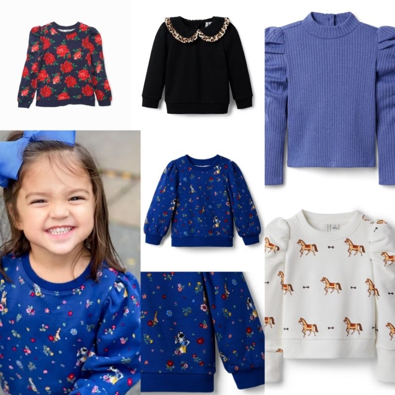 sweatshirt anak perempuan JanieJack