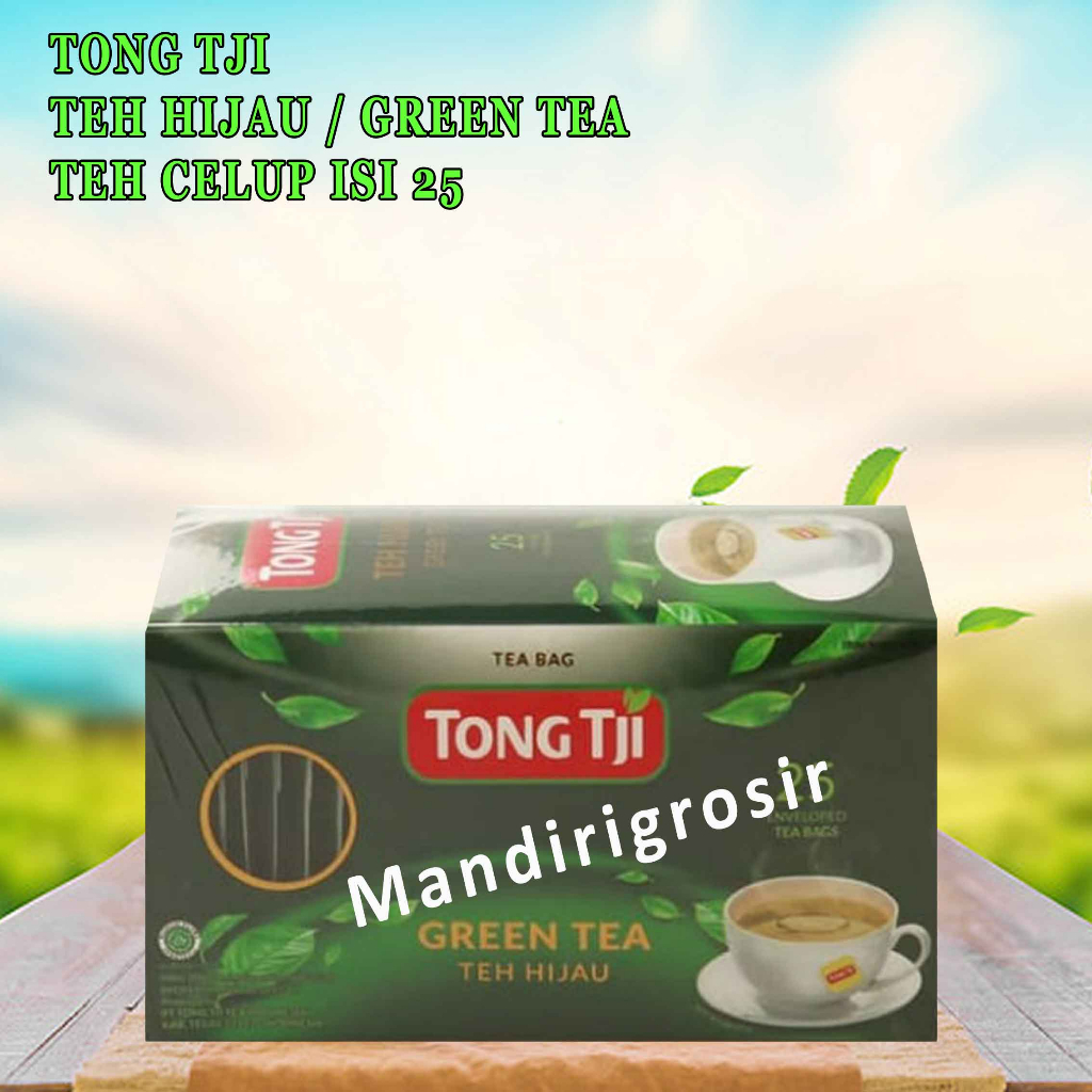 

Teh Celup* Tong Tji* Teh Hijau* 50gr* 25 kantong