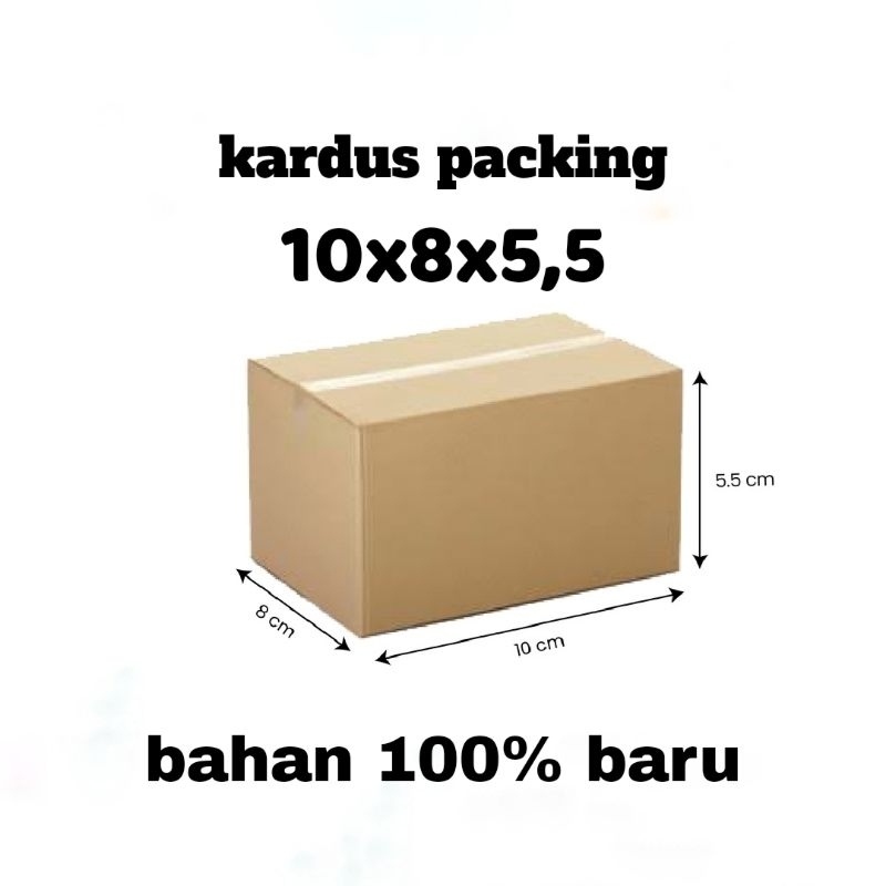 

kardus packing 10×8×5,5 / packing kardus / keperluan packing/tambahan packing