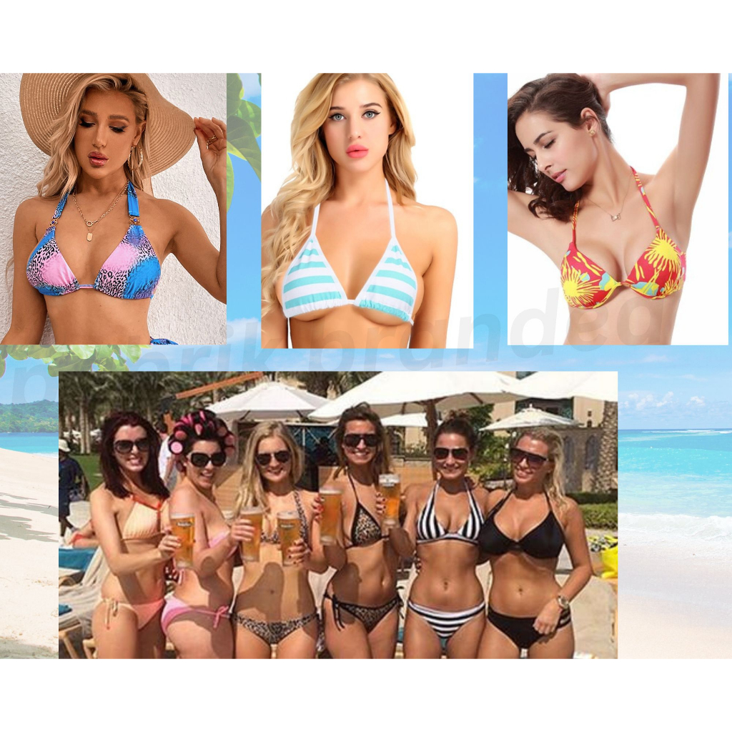 pabrik branded swimwear bikini top bottom baju celana rok renang wanita girl perempuan atasan sexy s