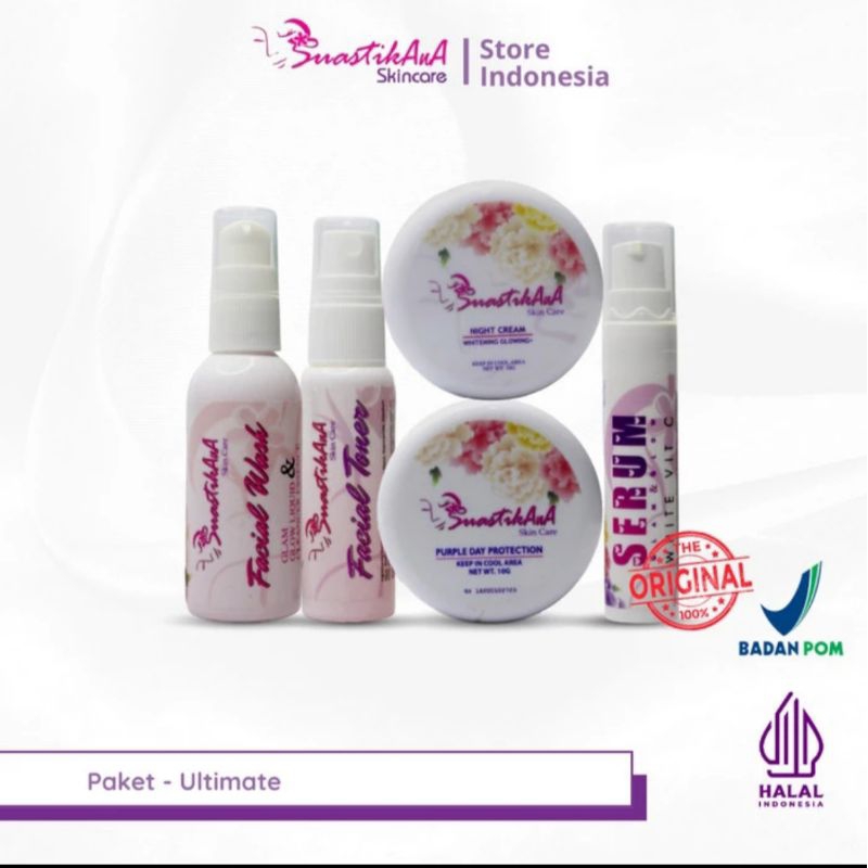 1 paket ultimate Suastikana ultimate white (by glowing plus suastikana skincare)