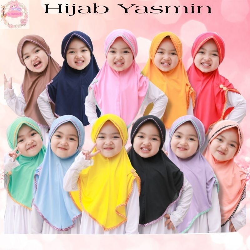 HIJAB JILBAB ANAK YASMIN KHIMAR ANAK PEREMPUAN