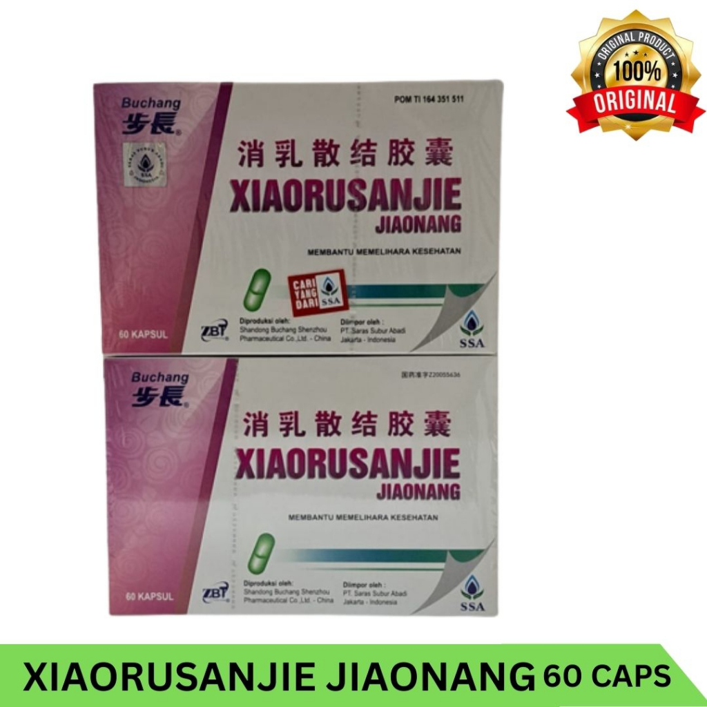 Buchang Xiaoru Sanjie Capsule Obat Kesehatan Payudara