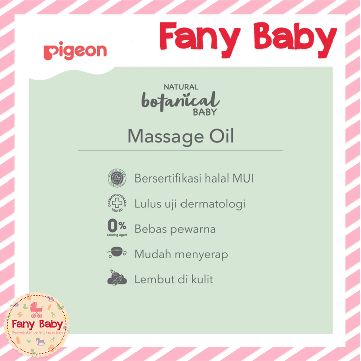 PIGEON BOTANICAL BABY MASSAGE OIL 100ML