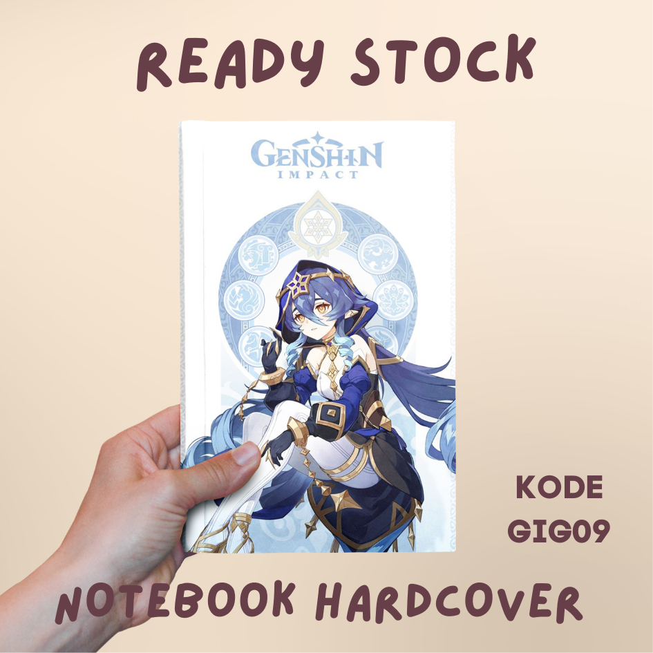 

BUKU NOTEBOOK GENSHIN IMPACT/ BUKU SEKOLAH/ BUKU CATATAN/ BUKU GENSHIN IMPACT KODE GIG09