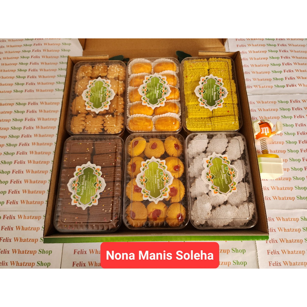 Nona Manis Soleha Kue Kering Lebaran - Paket Kue Kering Lebaran 2023 ECER