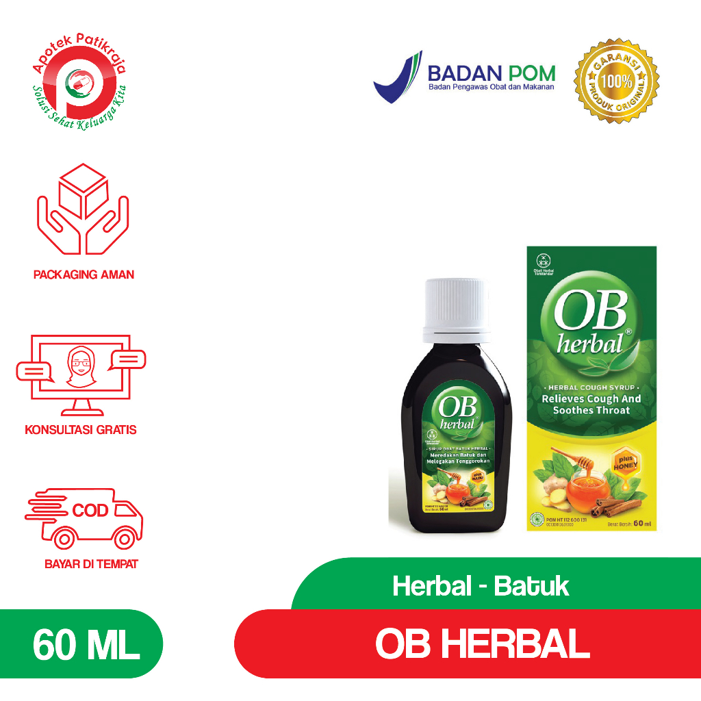 OB HERBAL | OBAT BATUK HERBAL
