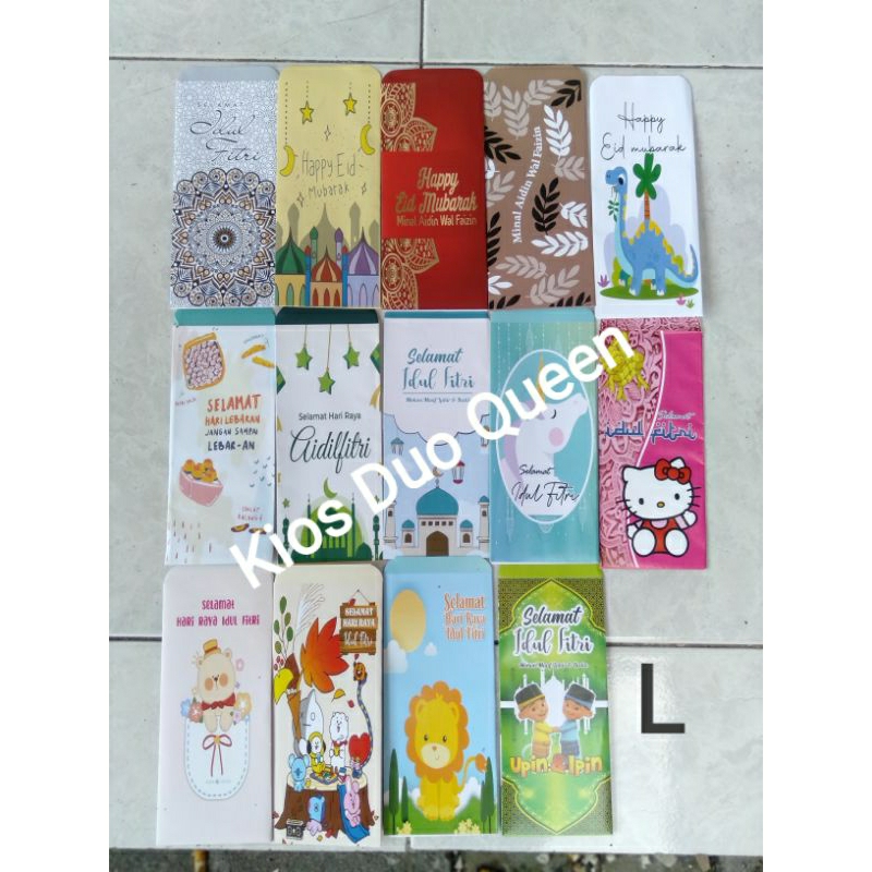 

Amplop Lebaran Karakter Lucu Panjang