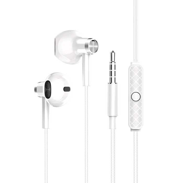 REXI EARPHONE AS05-KX - Headset Headphone Super Bass Microfone Garansi