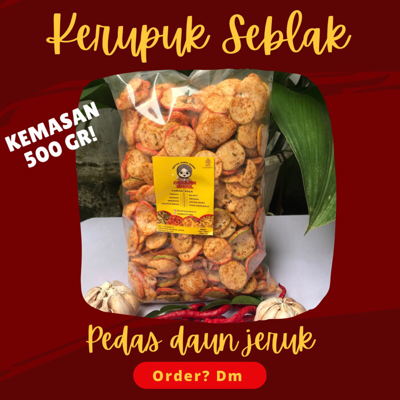 

Kerupuk Seblak 500gr