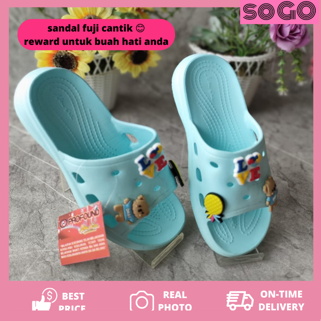 sogo NEW ERA TK TG E 49058 SANDAL KARET ANAK NEW ERA SLOP 100% ORIGINAL