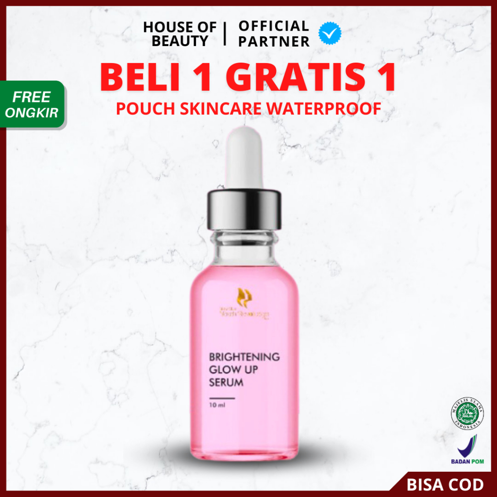 [ FREE GIFT ] Serum Glow Viral By House Of Beauty - Serum Glowing Wajah