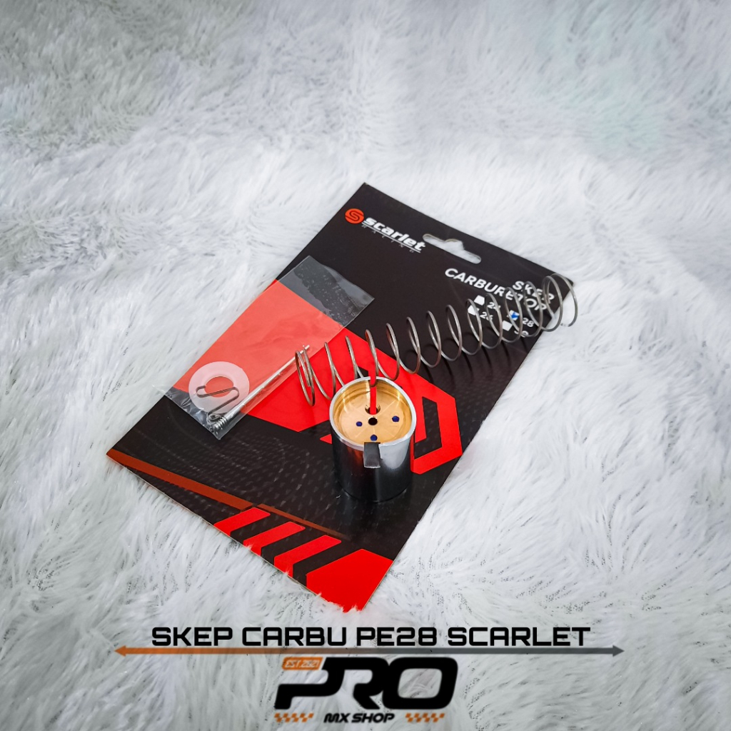 SKEP KARBU PE28 SCARLET JARUM SKEP KARBU PE28