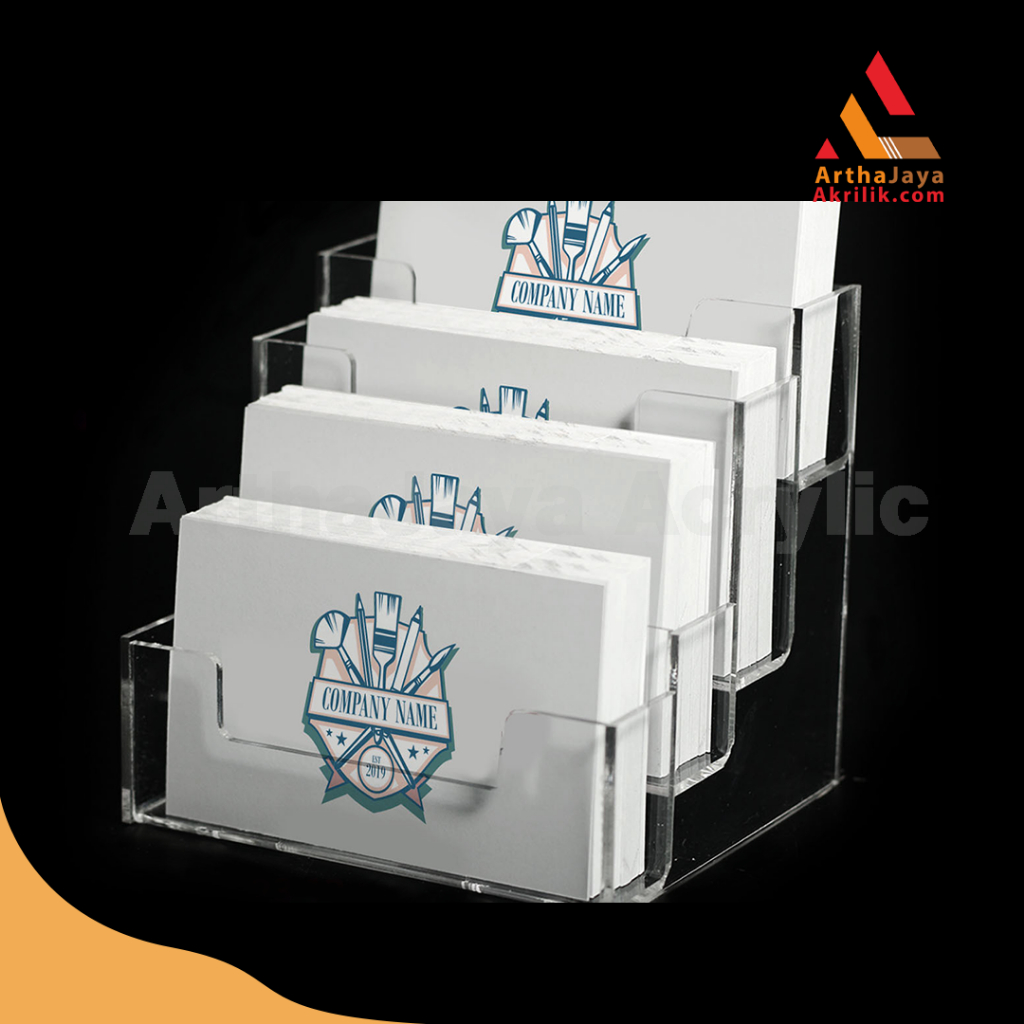 

Tempat kartu nama acrylic Y5 / Display kartu nama