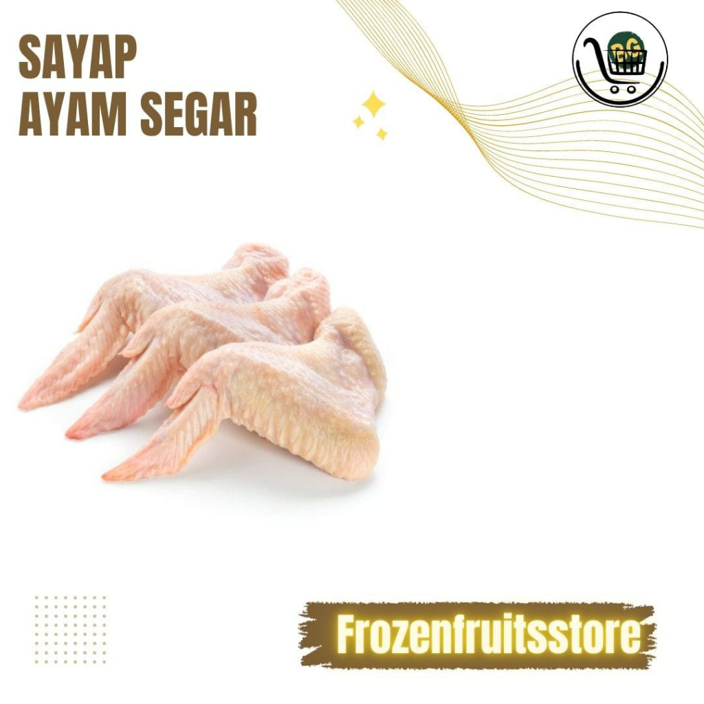 Sayap ayam potong, sayap ayam, sayap ayam segar