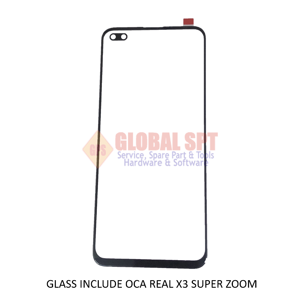 GLASS INCLUDE OCA REALME X3 SUPER ZOOM
