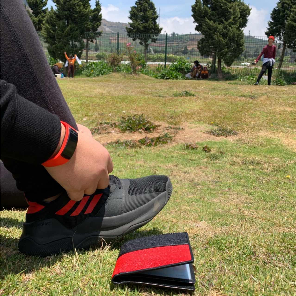 Createkat Smart Band Tali Gelang Modis Fashionable untuk KatFit 1 - Red