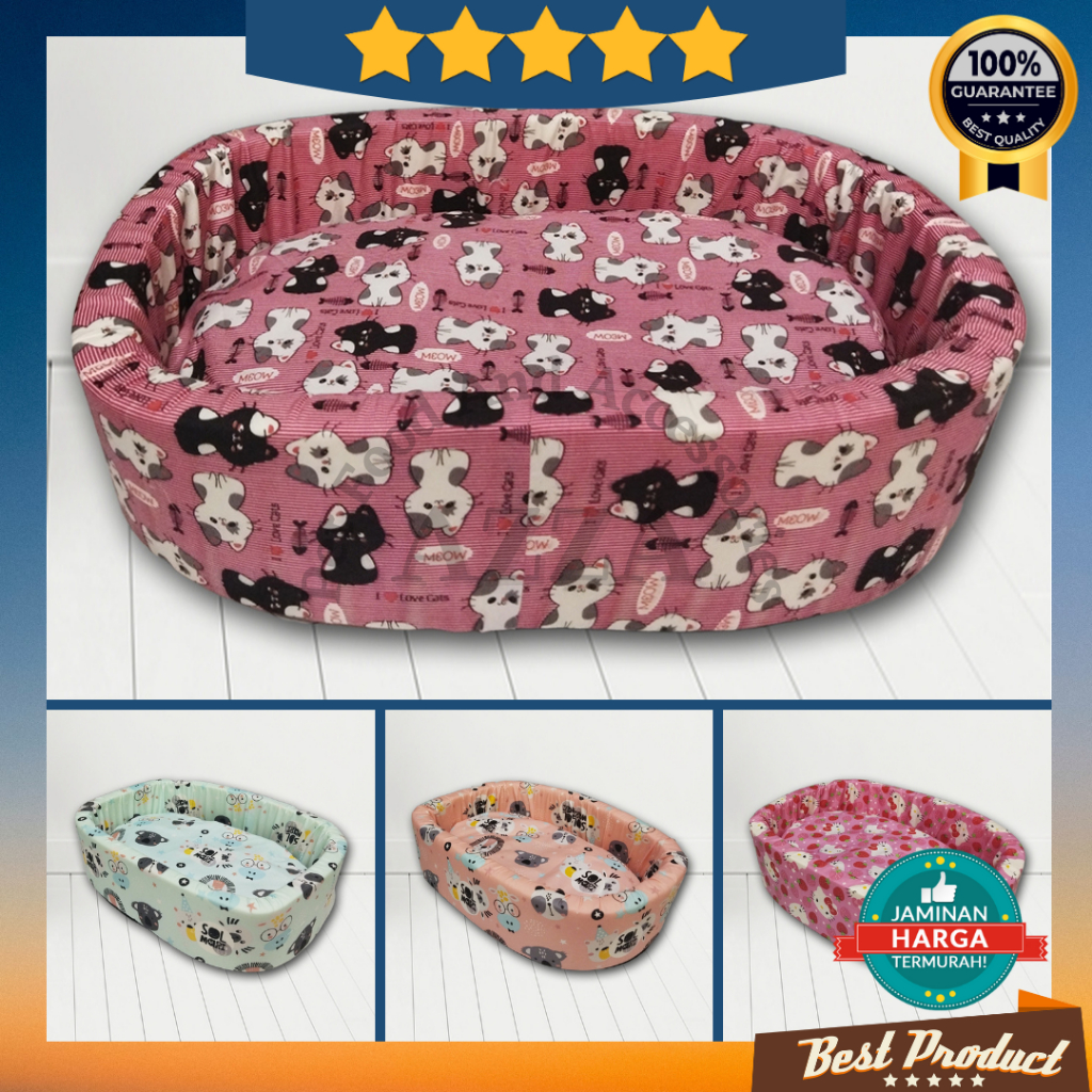 Kasur Kucing Anjing Besar Motif Lucu Murah Kualitas Premium / Matras Kasur Kucing Anjing Murah / Kasur Hewan empuk / Aksesoris Hewan Kasur Kucing / Kasur Kucing Anjing Motif