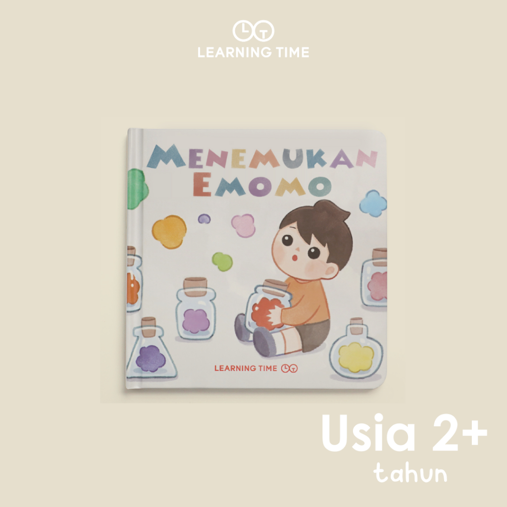 Learning Time Finding Emomo Book - Buku Menemukan Emomo Social Emotional Learning Edukasi Pengenalan Emosi Anak 2-8 Thn Seri Emomo