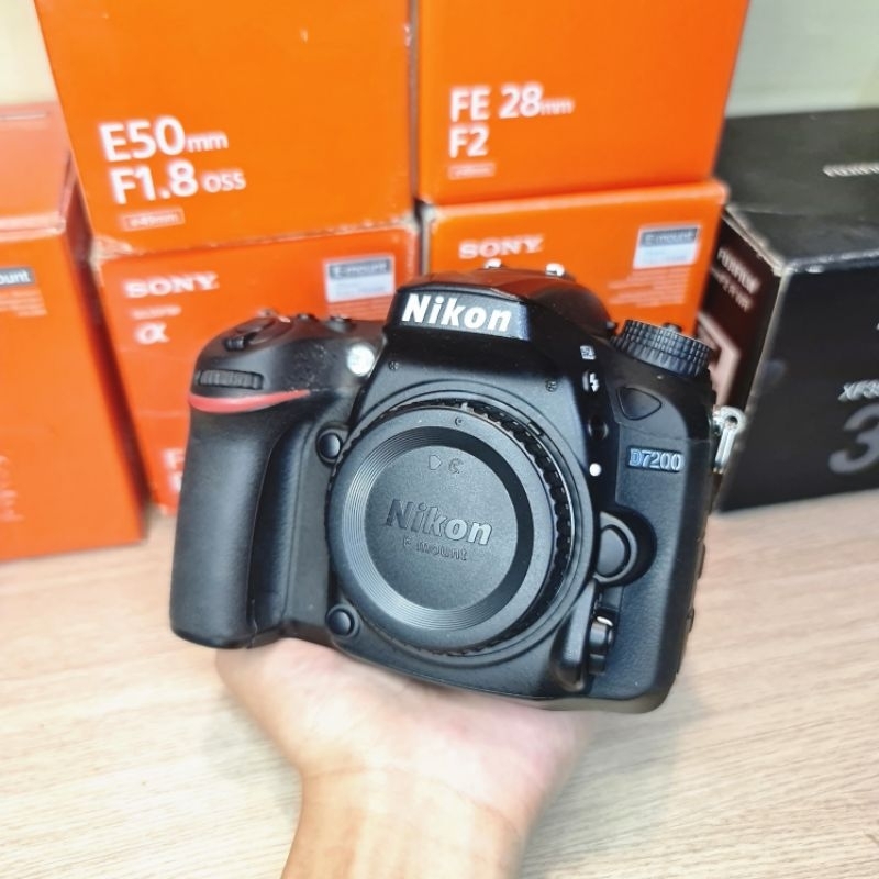 KAMERA DSLR NIKON D7200BODY ONLY - NIKON D7200 - NIKON D7200