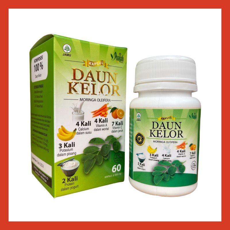 

kapsul daun kelor inayah herbal