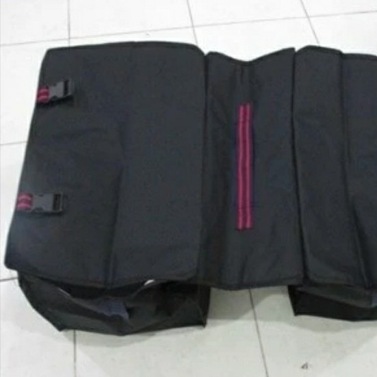 SABLON Nama Gambar Tas Barang Motor /Tas Kurir/Tas angkut - M bahan Terpal BAGUS