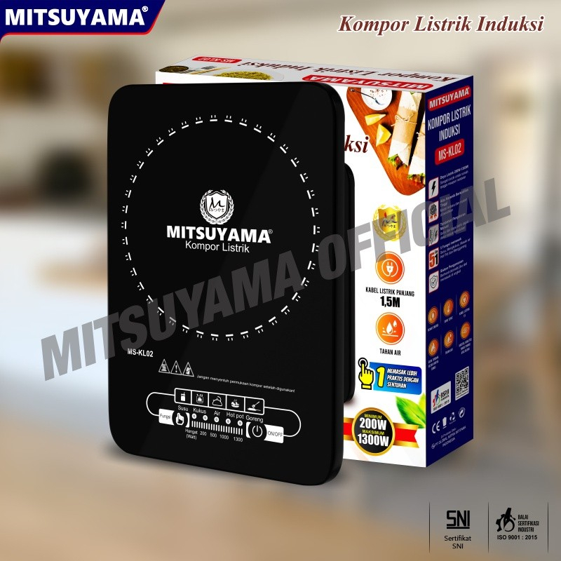 Barangunik2021 -Kompor Listrik Induksi Mitsuyama MS-KL02