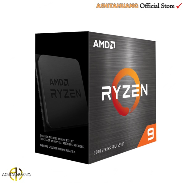 AMD Ryzen 9 5900X 12-Core 3.7 GHz Turbo 4.8Ghz Socket AM4 105W ZEN3