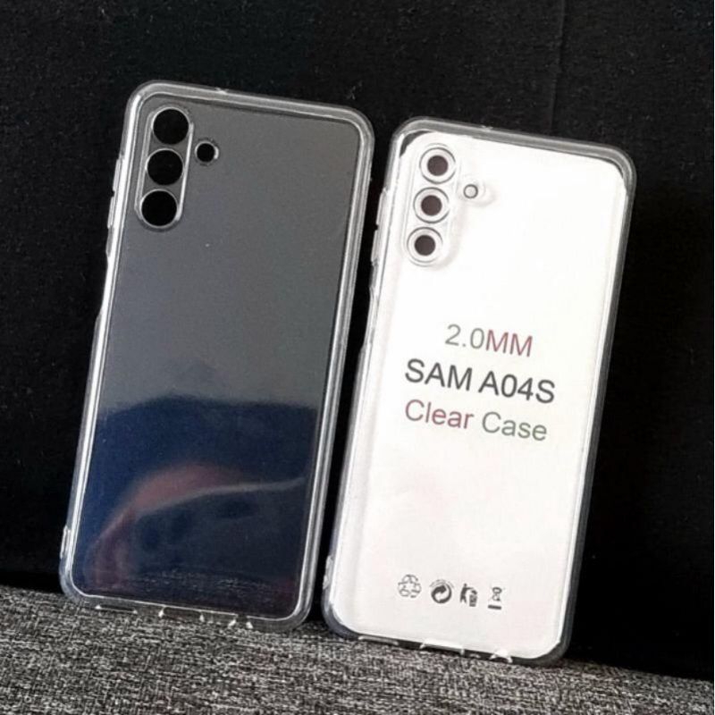 SAMSUNG A04 A04S A04E A03E CLEAR HD 2.0 CASING SOFTCASE SILIKON BENING BAHAN TEBAL ANTI JAMUR