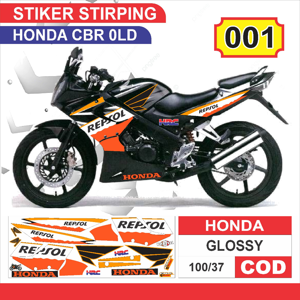 striping Honda CBR 150 / decal Honda CBR 150 / variasi Honda CBR 150 old