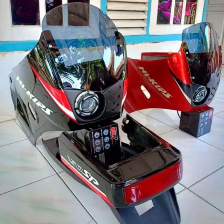 FAIRING NINJA R BEJITA  FAIRING SSR BODY NINJA LAMPU BELAKANG NINJA R BODY SSR