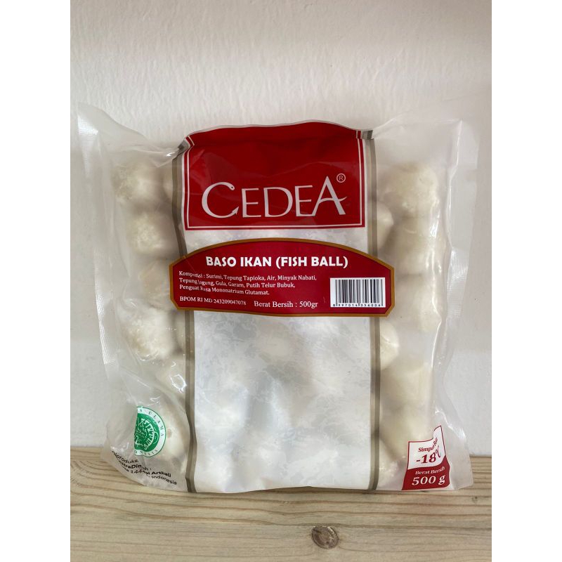 

Cedea Bakso Ikan 500gr