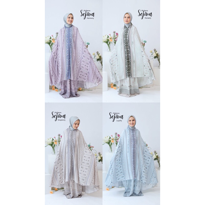 DIARIO X DWIHANDA MUKENA SEJIWA PRAYER SET - SARUNG DEWASA HONESTY