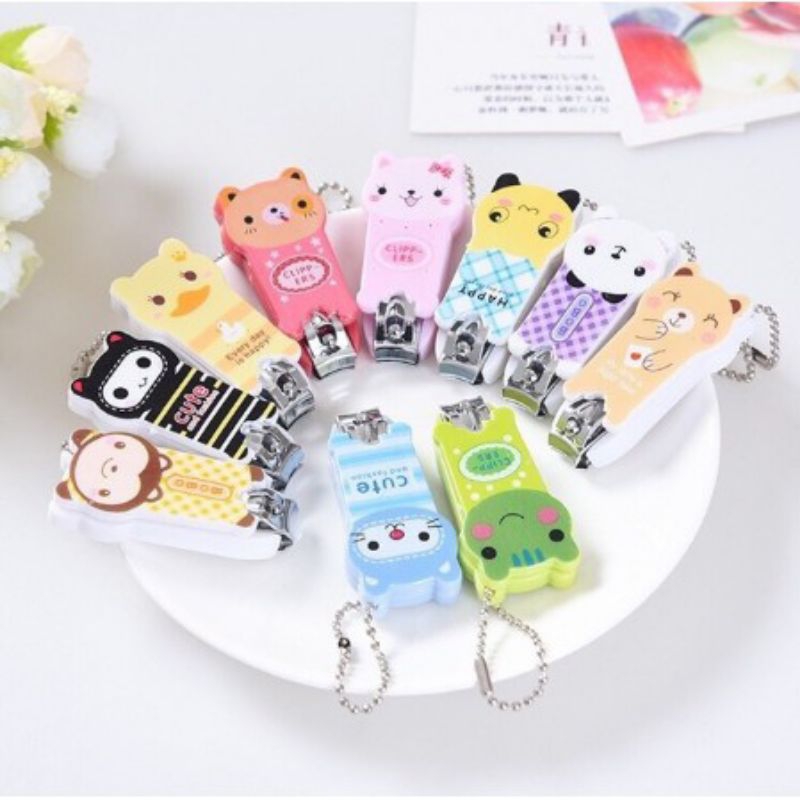 Gunting  Kuku Karakter Mini Lucu / Cute Nail Clipper Manikur