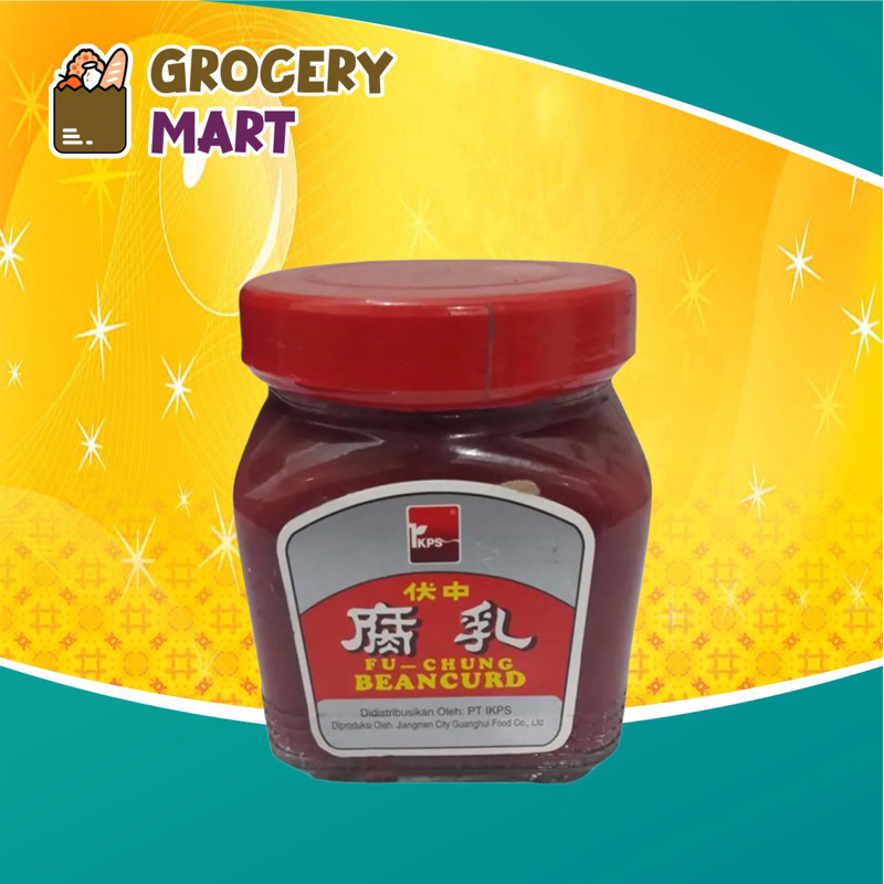 

Tahu Merah Fu Chung Beancurd 250gr Tauju Fermentasi