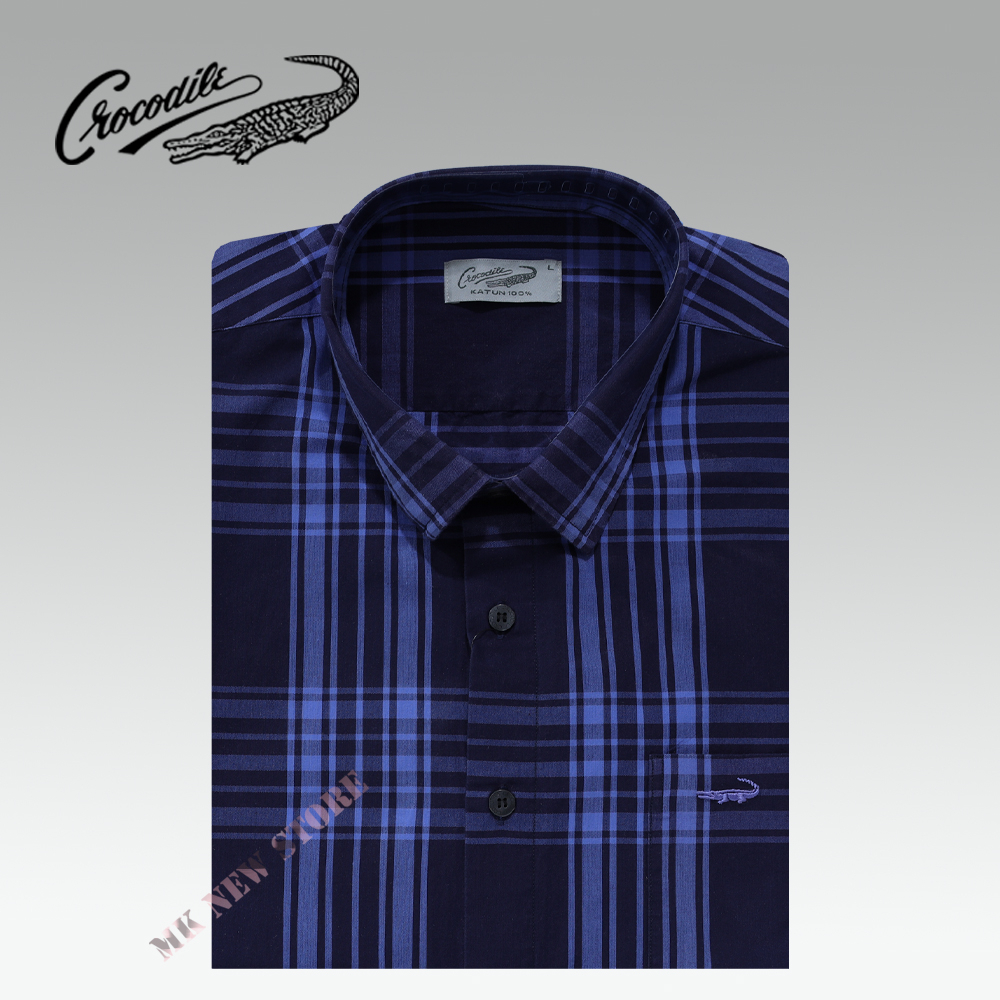 Kemeja Pria Lengan Pendek Crocodile 728-1604