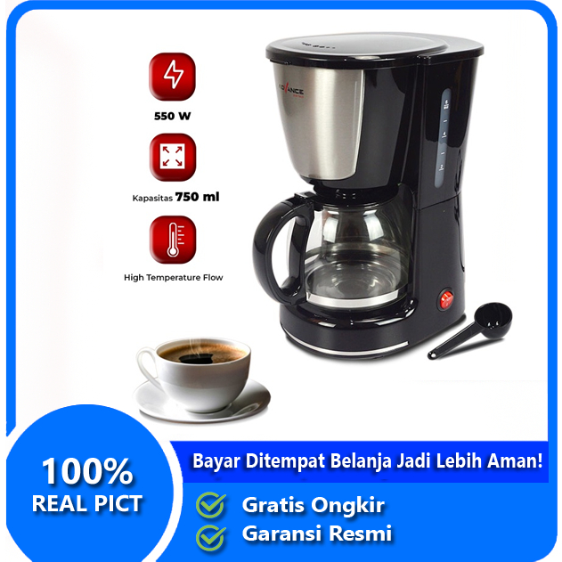 ADVANCE COFFE MAKER CM-208A KOPI TETES/KOPI BUBUK/MESIN KOPI