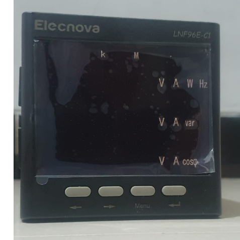 Digital Meter Ampere,Volt,HZ (96x96) - ELECNOVA