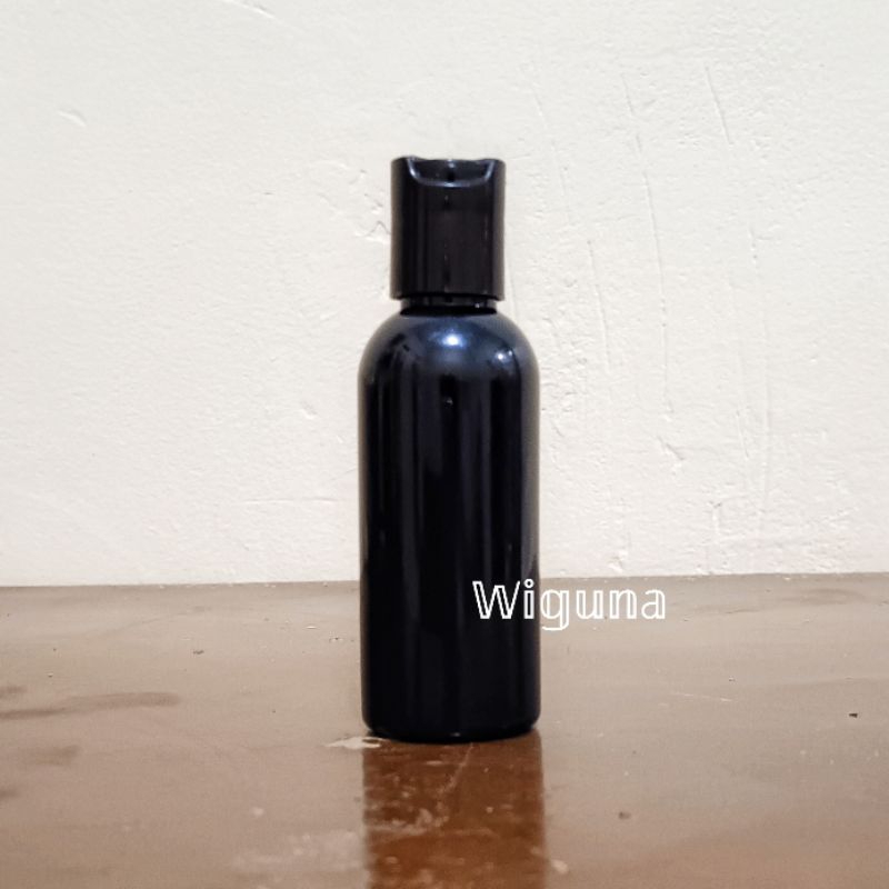 Botol Prestop 60 ML Hitam / Botol 60ml hitam Tutup Prestop Hitam