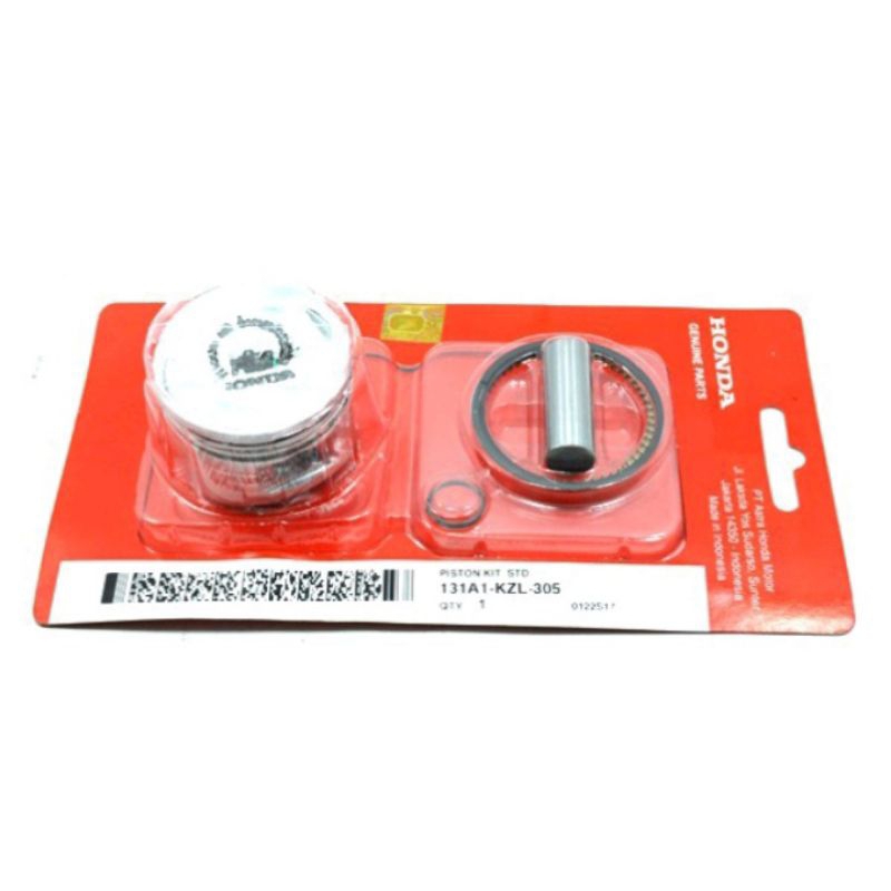 Piston kit standar ring seher set beat fi 2013 SMP 2015 kzl stater kasar