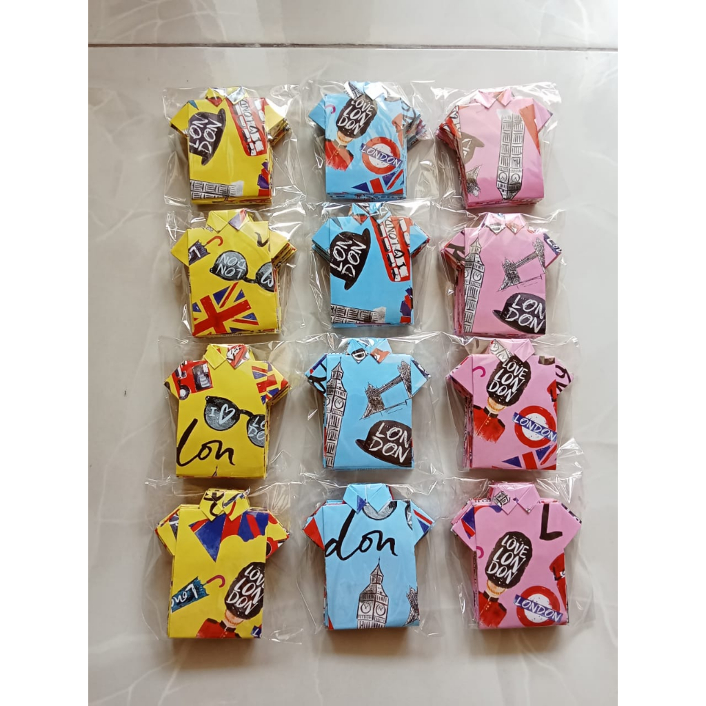 

AMPLOP LEBARAN ISI 24 PCS GEMOY LUCU MOTIF KEMEJA AMPLOP KEMEJA LUCU