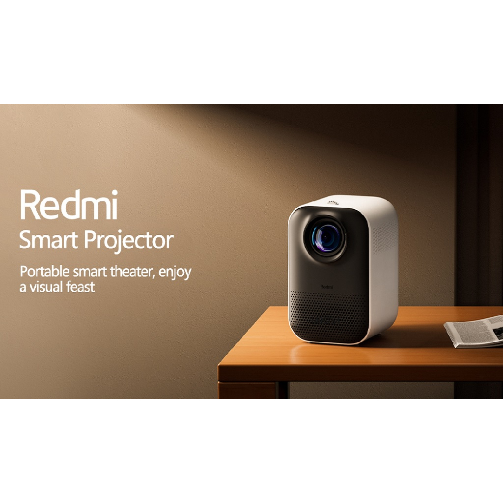 REDMI Smart Projector - FHD 1080P 150 ANSI - RMTYY01YS - Proyektor Android dengan Kemampuan Luar Biasa