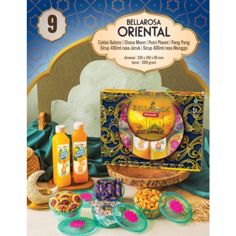 

KUE BELLAROSA Berkualitas PAKET Unik ORIENTAL KERING