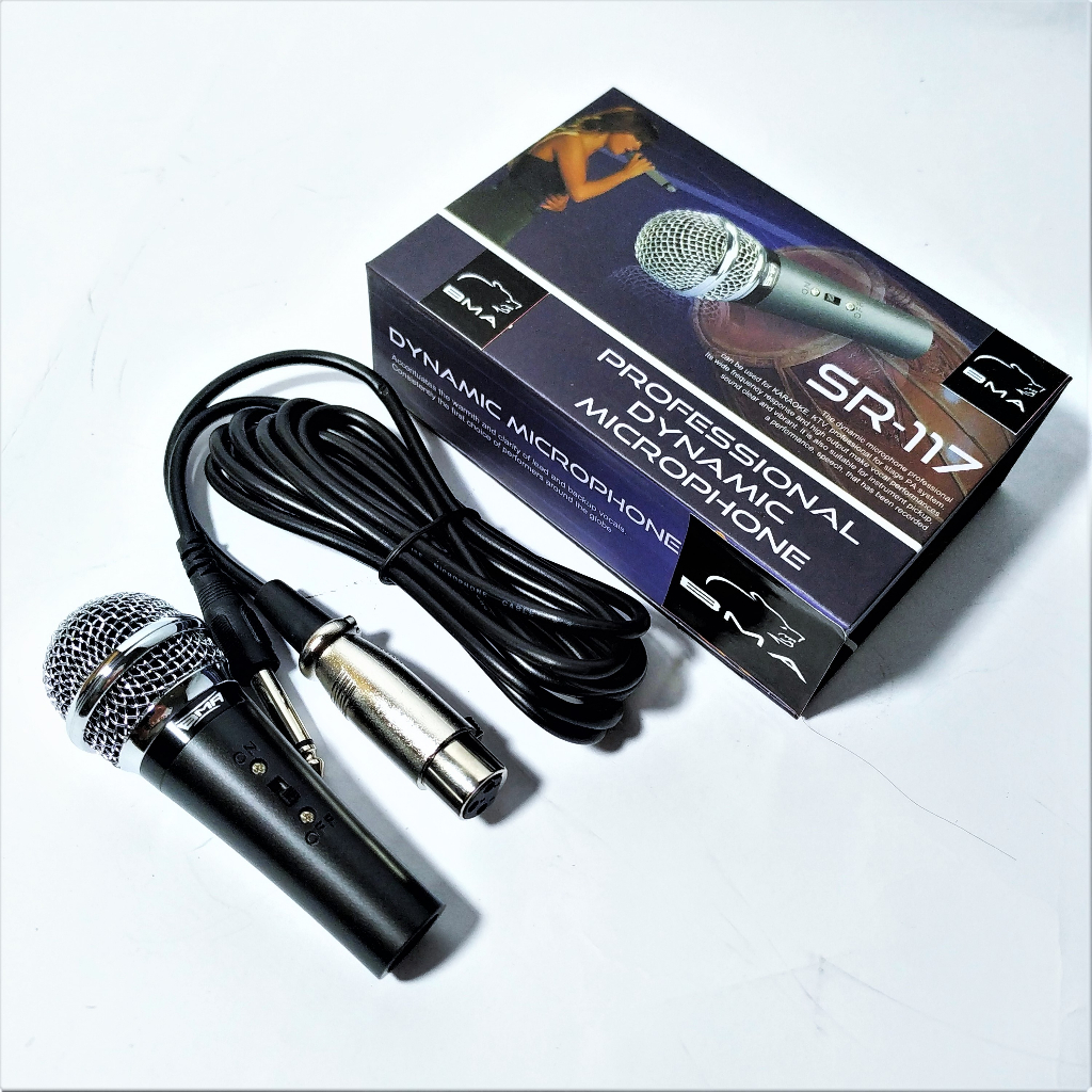 MICROPHONE BMA SR-117 PROFESSIONAL DYNAMIC MICROPHONE