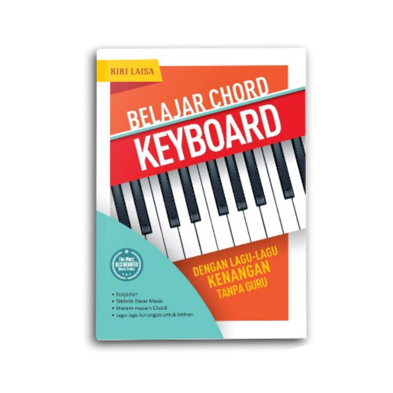 BUKU MUSIK - BELAJAR CHORD KEYBOARD - YANITA