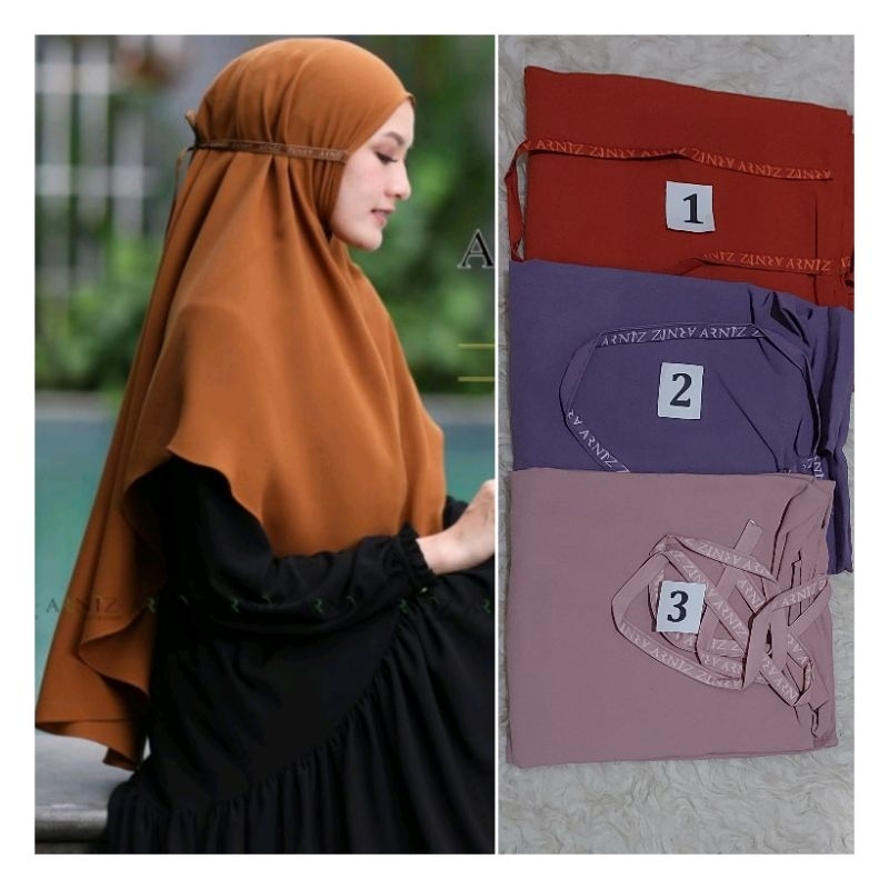 Khimar Bergo Abyana by Arniz
